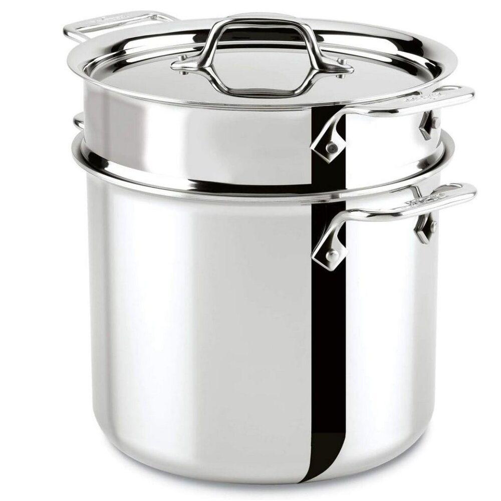 All Clad D3 7 quart pasta pot